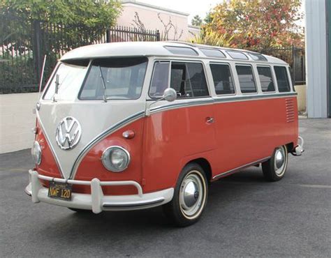 Find Used Vw Bus Window Deluxe Original Black Plate Calif Car