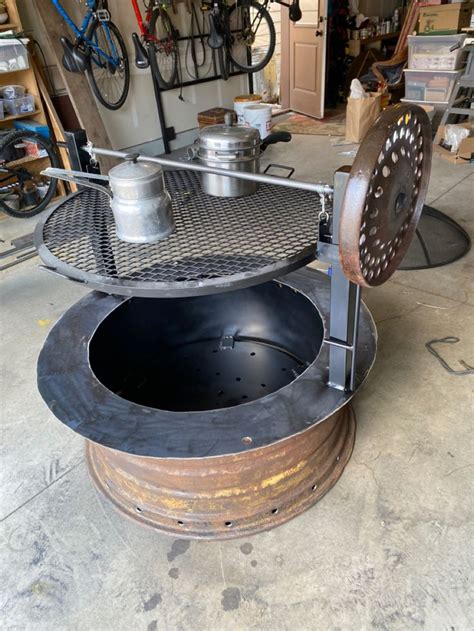 Adjustable Smokeless Fire Pit for Stylish Outdoor Gatherings
