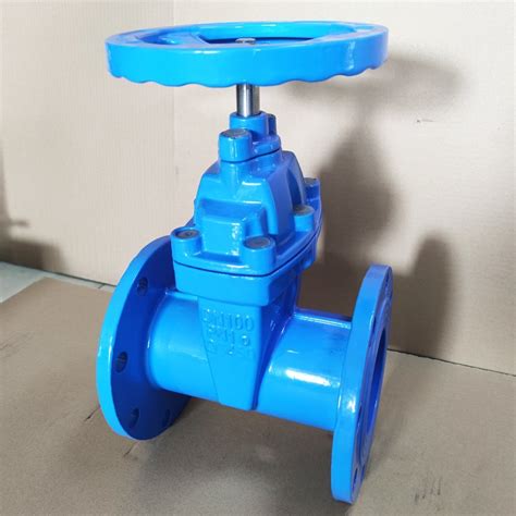 Din En1092 Pn10 Pn16 Dn100 4 Di Body Diepdm Wedge Resilient Seat Gate Valve China Gate Valve