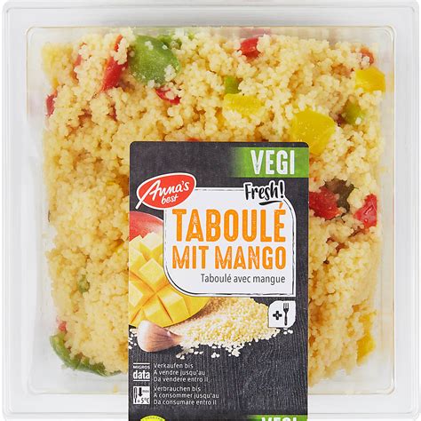 Achat Anna s Best Vegi Taboulé avec mangue Migros Online