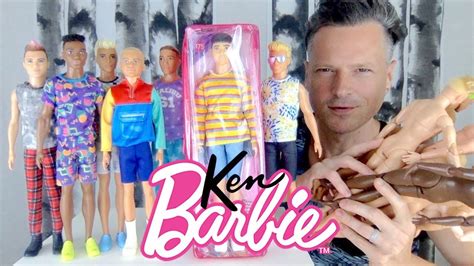 Ken Fashionistas Made To Move Body Matches Unboxing Review Barbie