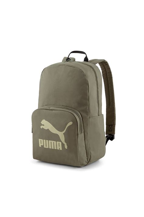 Puma, Раница Originals Urban с лого, Армия зелено - eMAG.bg