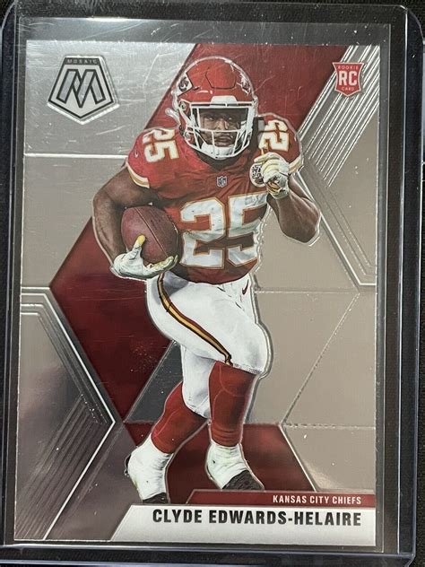 CLYDE EDWARDS HELAIRE 2020 PANINI MOSAIC 212 CHIEFS BASE ROOKIE RC EBay