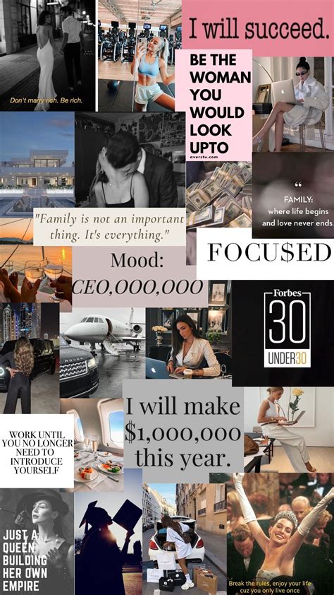 Vision Board Vision Board Wallpaper Vision Board Collage Vision Board Inspiration