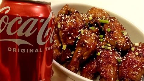 Delicious Coca Cola Chicken Wings Youtube