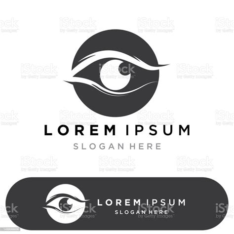 Eye Care Vector Logo Design Stock Illustration Download Image Now