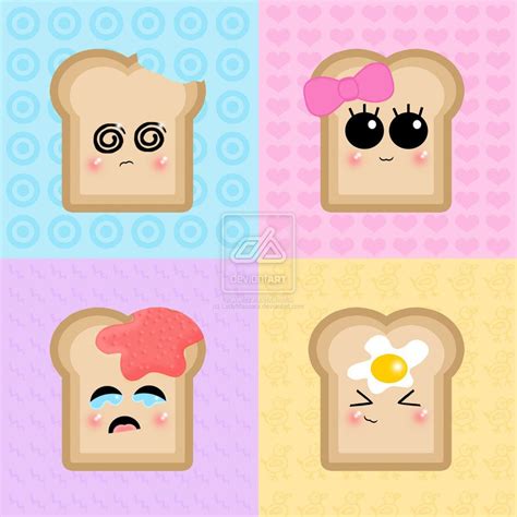 Expressive Toast Kawaii Doodles Kawaii Art Kawaii Chibi