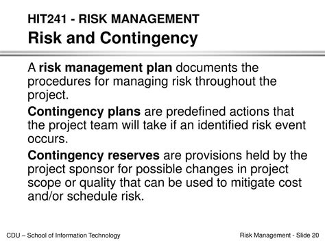 Ppt Hit241 Risk Management Introduction Powerpoint Presentation Free Download Id 1472909