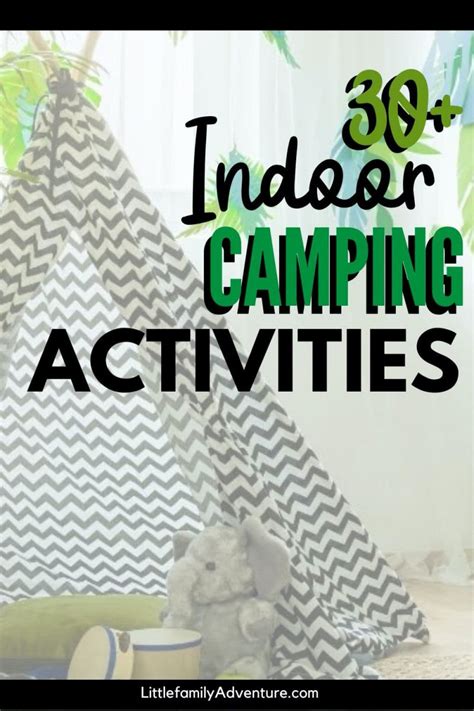 Camping at Home - 30+ Backyard/ Indoor camping activities, games, recipes