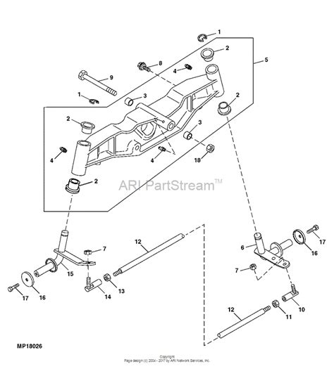 AM120365 SPINDLE Fits John Deere Price 244 08