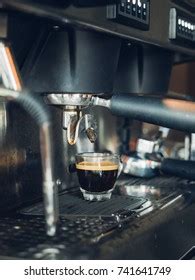 Espresso Shot Coffee Machine Stock Photo 741641749 | Shutterstock