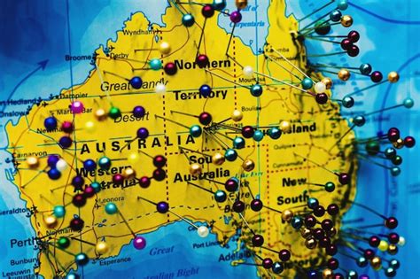 Mapa Polityczna Australii Zdj Cia Darmowe Pobieranie Na Freepik