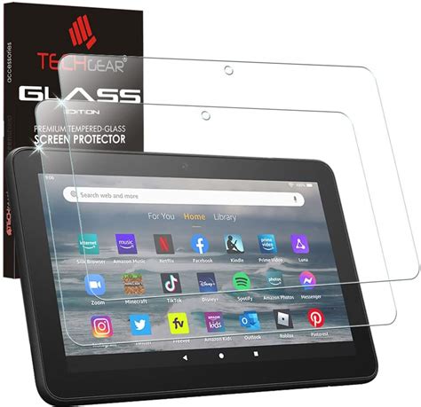 Techgear Pack Glass Edition Fits All New Amazon Fire Tablet