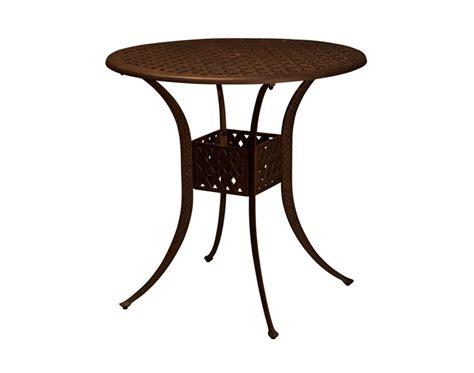 Le Terrace Round Bar Height Table Patio Furniture On Demand