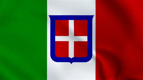 The Italian Naval Ensign 1848 1946 World War 2 Flag Animation Flags