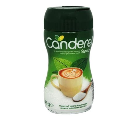 Sweetener Canderel Powder Stevia 40g Cheap Basket