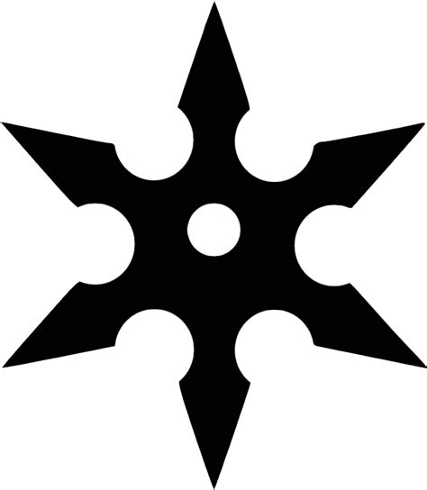 Download Icon Shuriken Ninja Star Transparent Png Download Seekpng