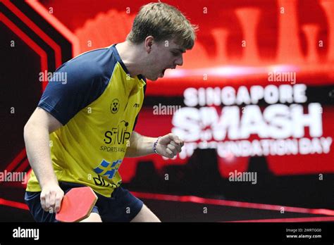 Singapore Th Mar Truls Moregard Of Sweden Reacts During The