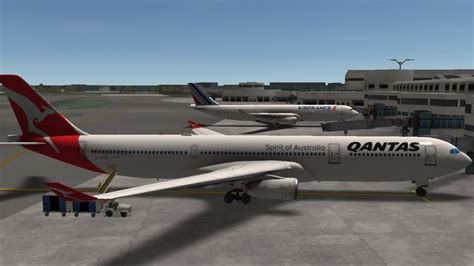 Rfs Real Flight Simulator108 Qantas A330brisbane Sydney Melbourne