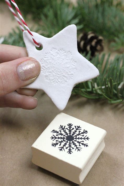 Diy Air Dry Clay Christmas Ornaments Face Major Blogosphere Art Gallery