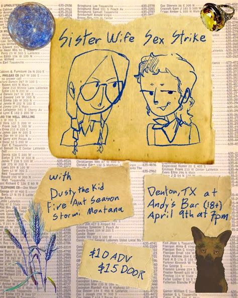 Buy Tickets To Sister Wife Sex Strike In Denton On April 9 2024