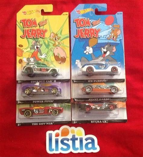 Hot Wheels Tom And Jerry Complete Set Cars In Hot Wheels Tom And Jerry Matchbox