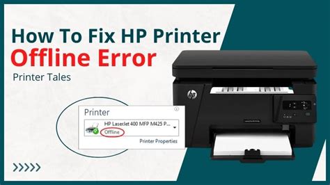 How To Fix Hp Printer Offline Error Printer Tales