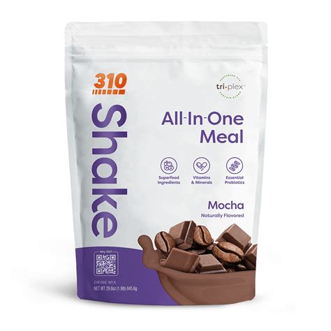 310 Nutrition All In One Meal Shake Mocha Shake 28 Servings