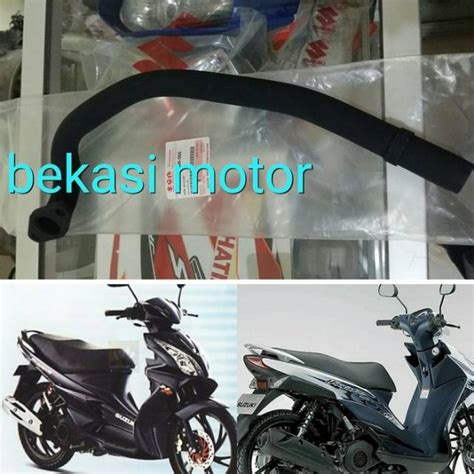 Jual Pipe Muffler Leher Pipa Knalpot Suzuki Skywave Hayate Original