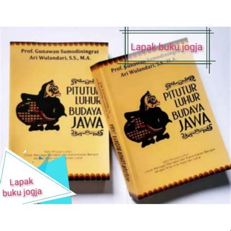 Jual Pitutur Luhur Budaya Jawa Shopee Indonesia