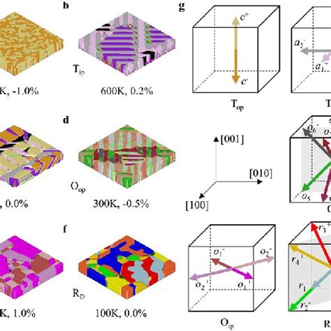 PDF Ferroelectric Domain Structures And Temperature Misfit Strain