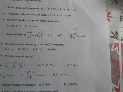 Potrzebuje Pomocy Z Matematyki Brainly Pl