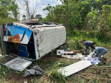 Grave Accident De La Route Sur L Axe Gagnoa Soubr Collision Entre