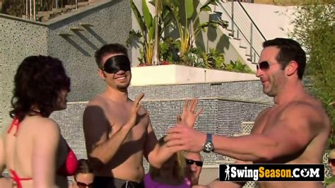 SEX GAMES Outdoors With HOT RANDY Couples READY For ORGY