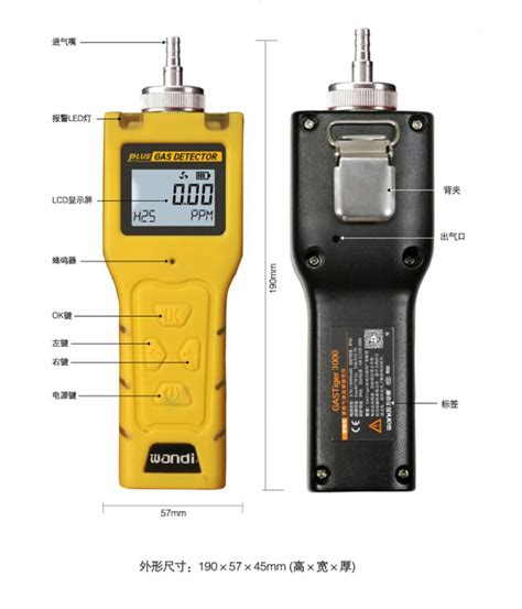 便携式一氧化二氮检测报警仪 万安迪