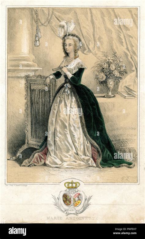 Marie Antoinette 1755 1793 Queen Of France Stock Photo Alamy