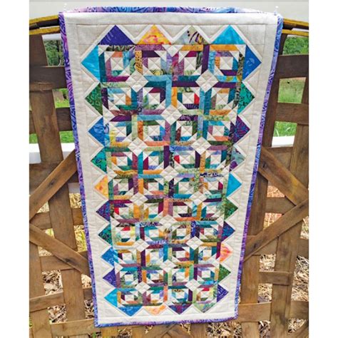 Cut Loose Press Taffy Pinwheels Table Runner Pattern