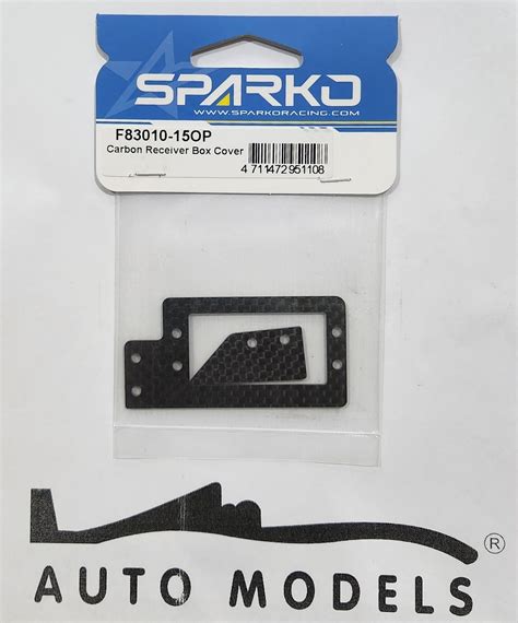 Sparko Racing Carbon Receiver Box Cover Automodels Indonesia