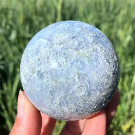 Kg Natural Moss Agate Stone Crystal Ball Quartz Crystal Sphere