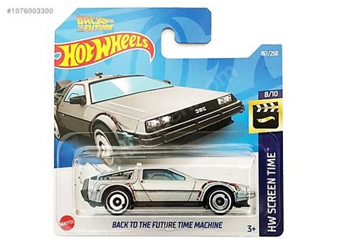 Hotwheels Back to the Future Geleceğe Dönüş Delorean Hot Wheels Diecast Model Araba