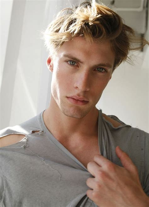 Axel Brorson By Michael Tammaro Blonde Male Models Beautiful Men