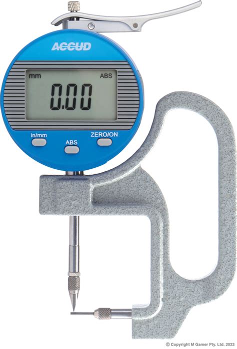 Digital Tube Thickness Gauge Accud New Zealand