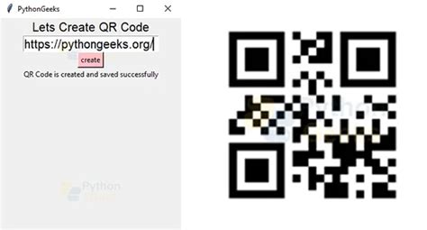 Generate QR Code Using Python Python Geeks