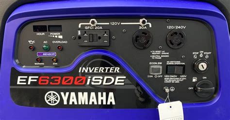 2021 Yamaha Power Generator EF6300ISDE Nielsen Enterprises