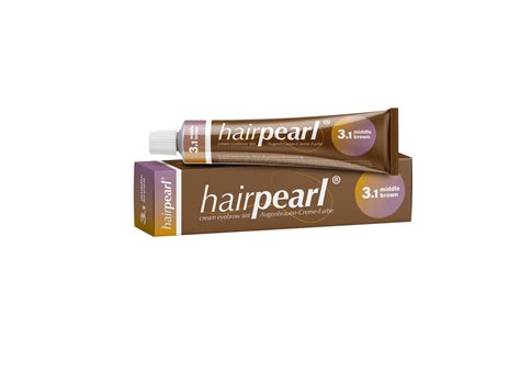 Hairpearl Cream Eyebrow Tint No 3 1 Medium Brown Hairpearl