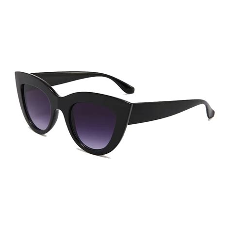 Shauna Retro Cat Eye Sunglasses Women Uv400 Metal Hinge