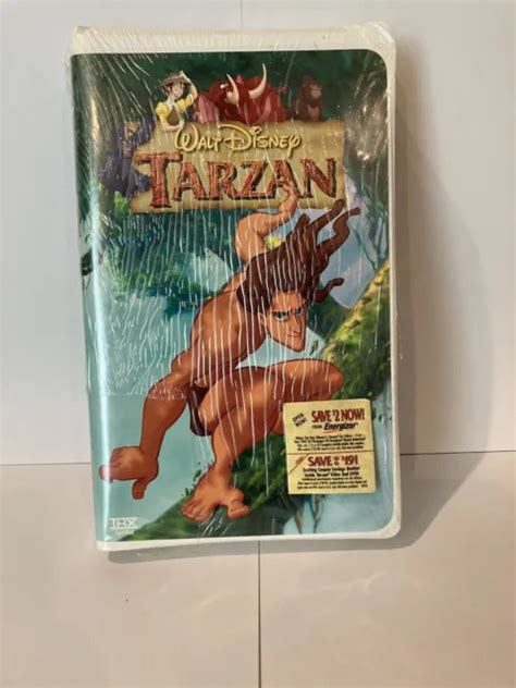 Tarzan Vhs 2005 Collectors Vhs Walt Disney Thx 3 13 P