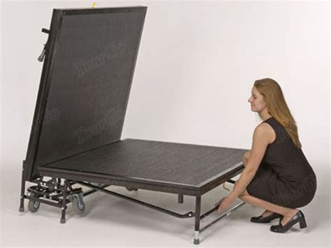 China Foldable Stage Design Portable Stage Platform With Skirting For