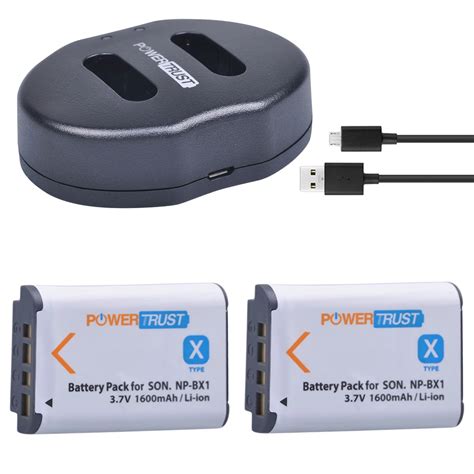 Pcs Mah Np Bx Np Bx Battery Dual Usb Charger For Sony Dsc Rx