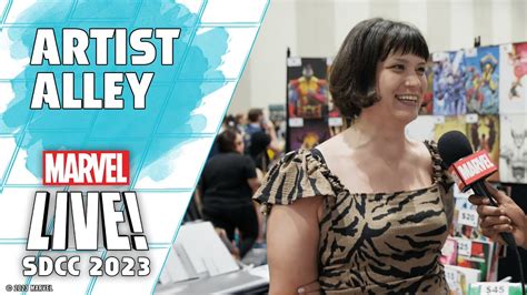 Inside Artists Alley At Sdcc Youtube